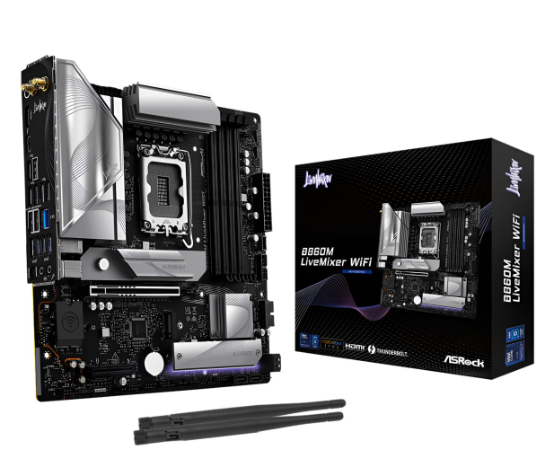 ASRock B860M LiveMixer WiFi - 1306609 - zdjęcie
